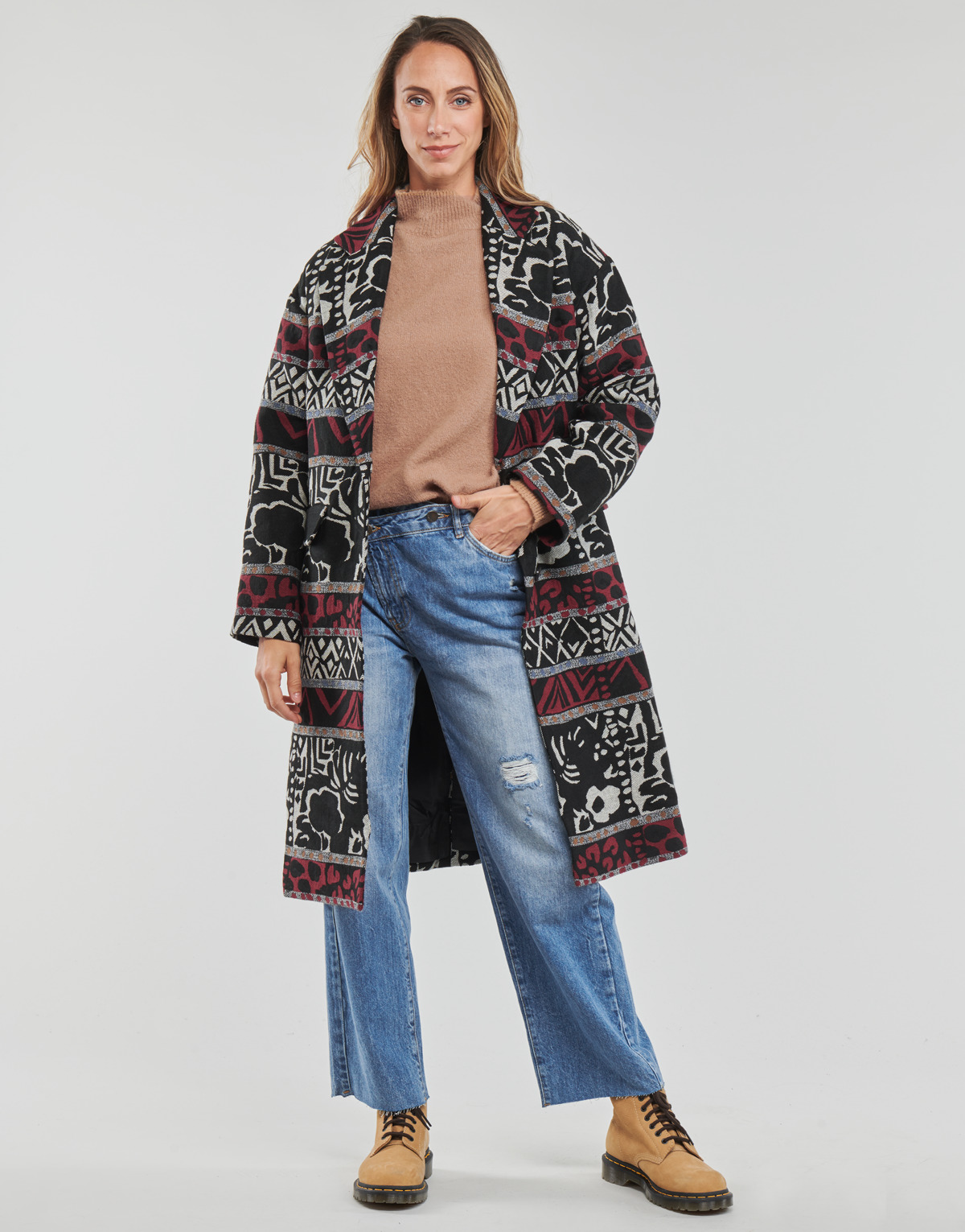 Desigual - COAT_DEV - Multicolour