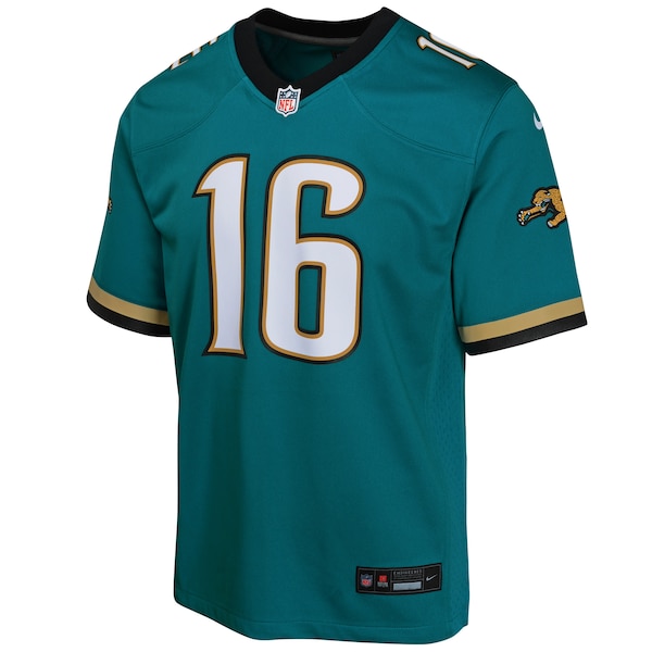 Trevor Lawrence Jacksonville Jaguars Nike Youth Prowler Throwback Player Game Jersey - Teal