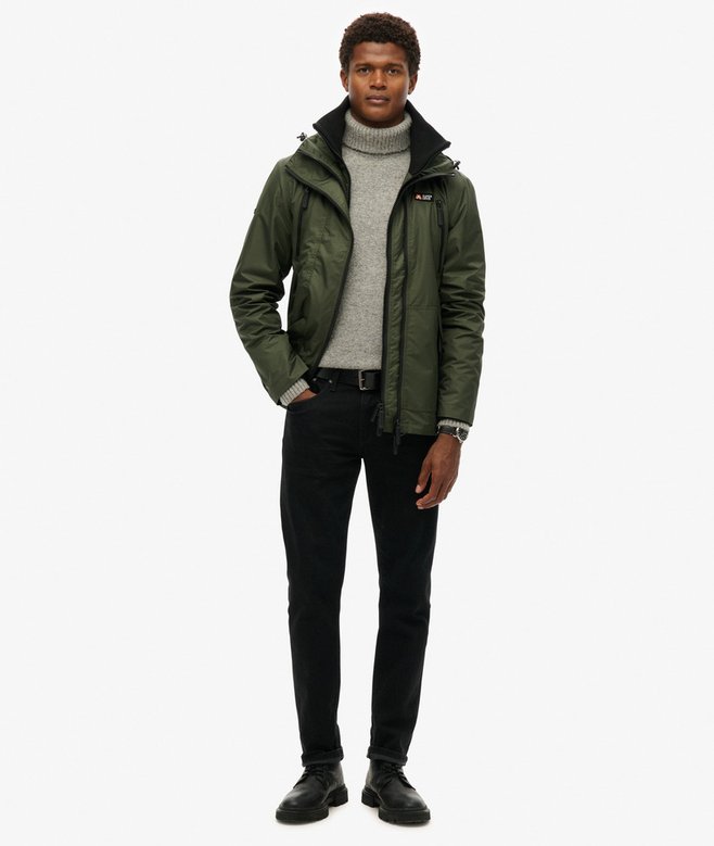 Hooded Mountain Windbreaker Jacket