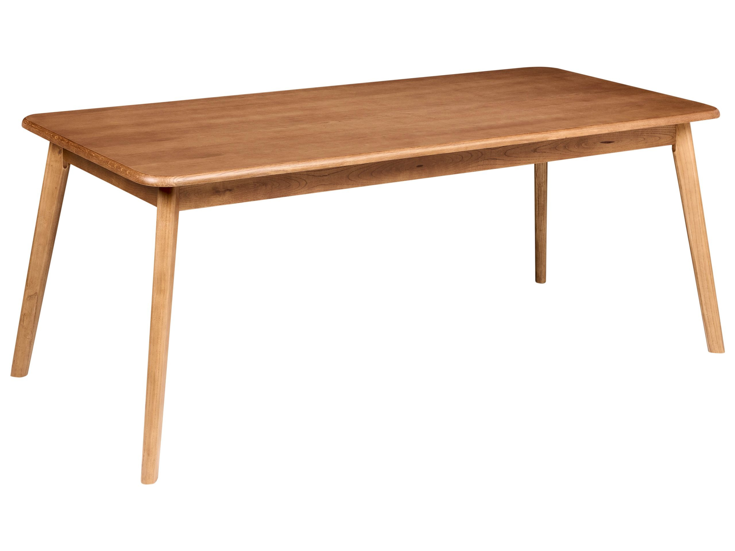 Stół do jadalni 200 x 90 cm dąb ciemny