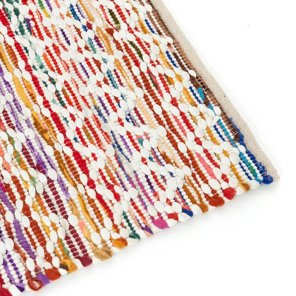 - Tapis multicolor 100% Coton 80X120