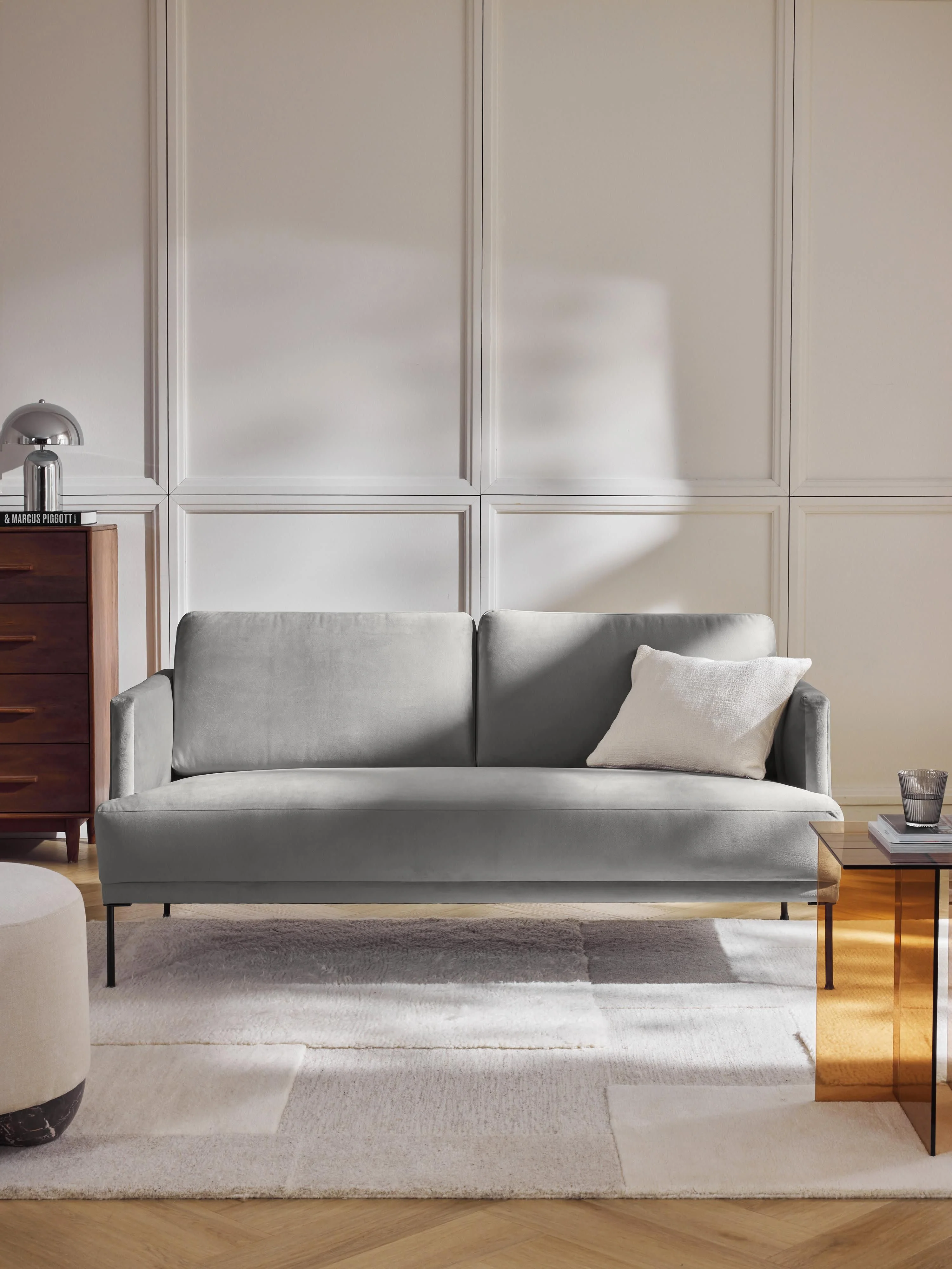 Samt-Sofa Fluente (2-Sitzer)