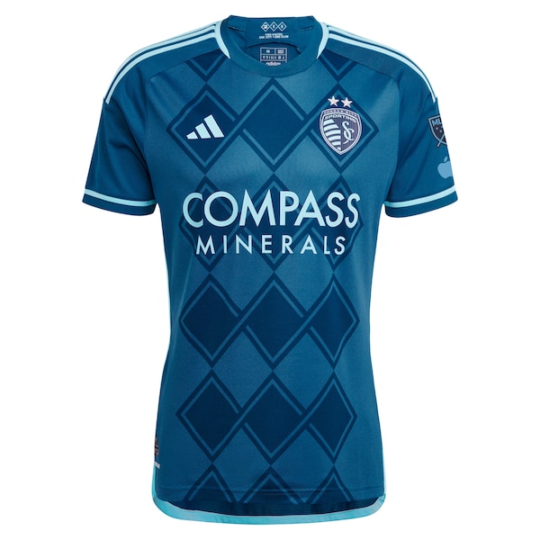 Daniel Salloi Sporting Kansas City adidas 2024 Diamonds Our Forever Authentic Player Jersey – Navy