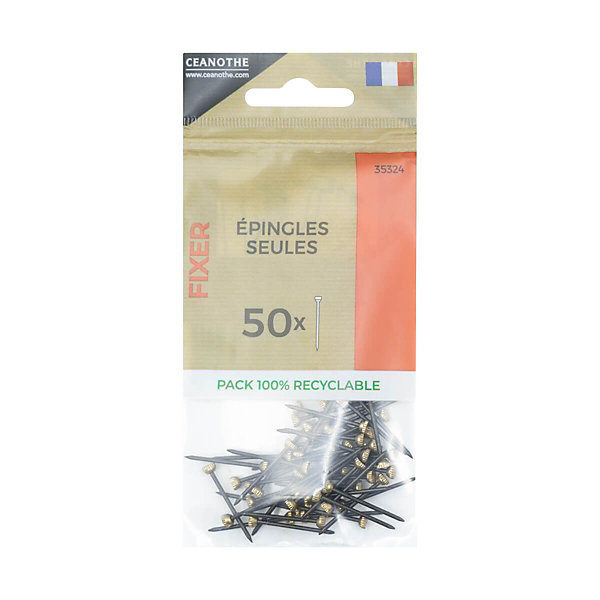 Lot de 50 aiguilles de fixation Fabriqué en France