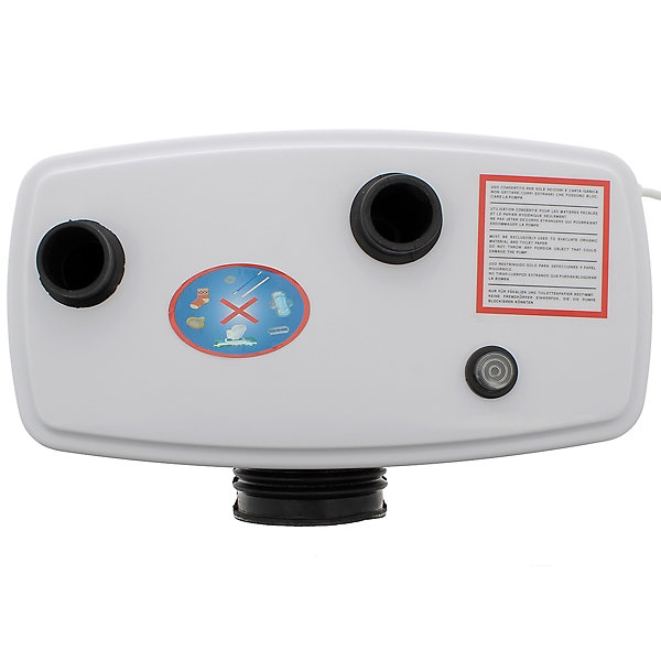 Broyeur sanitaire WC, pompe de relevage 600 watts - GT MARKET