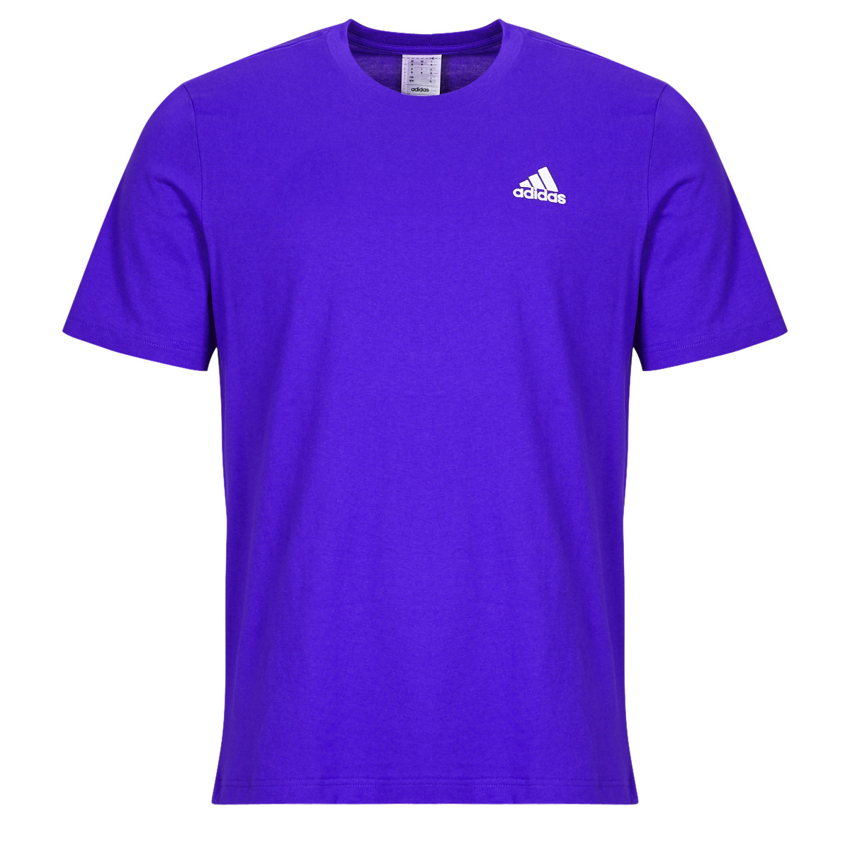 adidas - Essentials Single Jersey Embroidered Small Logo T-Shirt - Blue