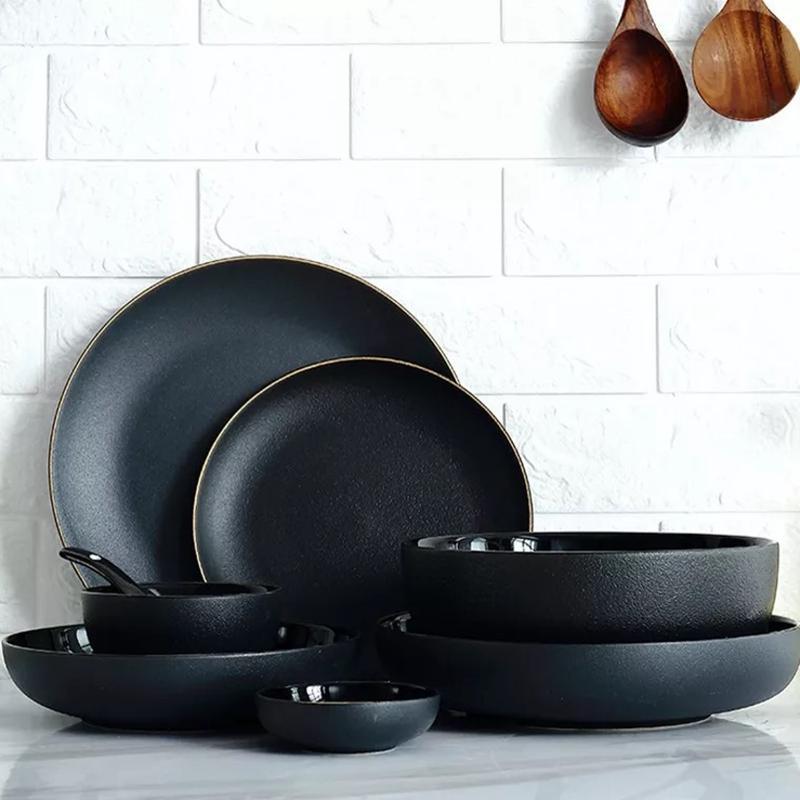 Venti Black Dining Set