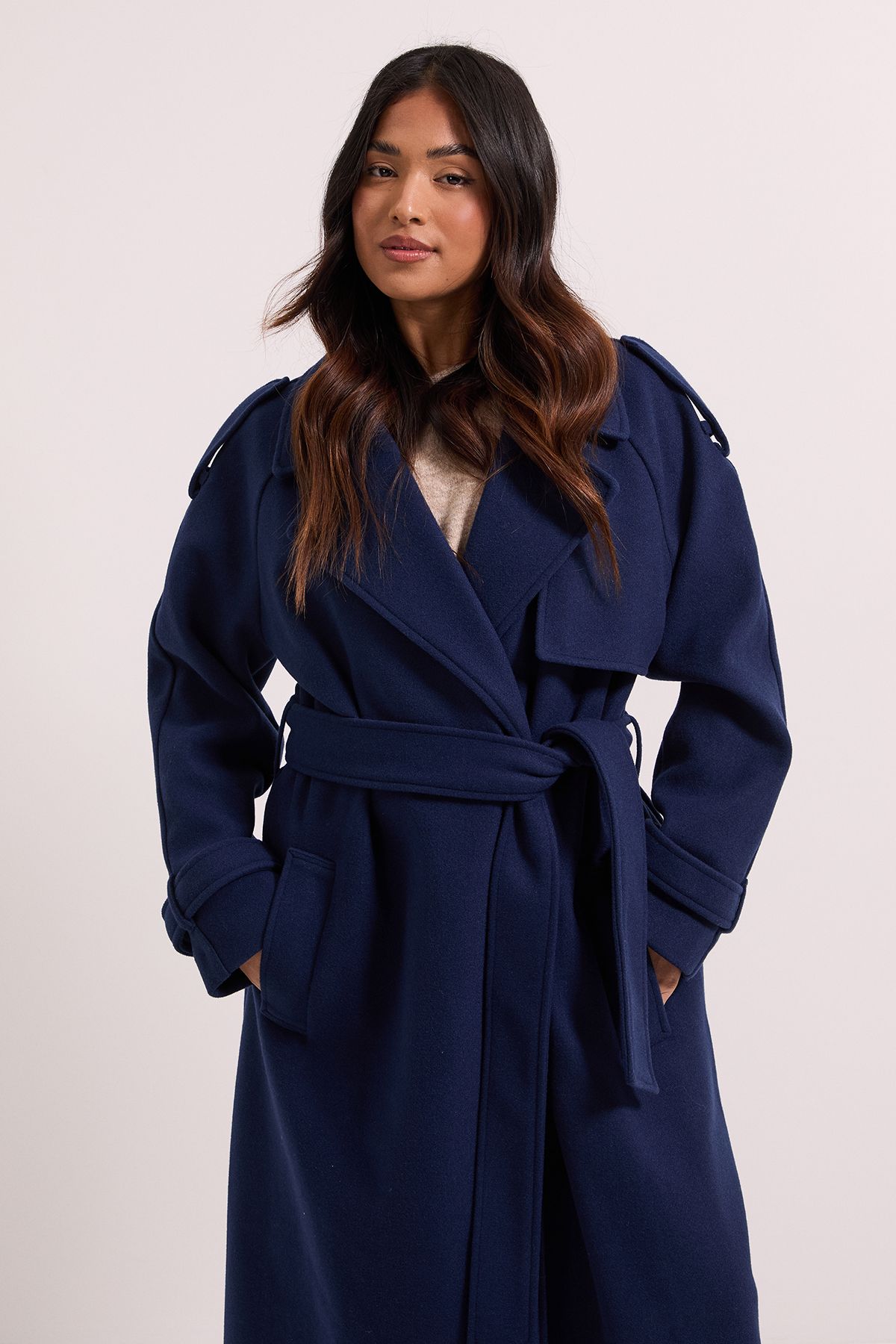 Dorothy Perkins Petite Belted Trench