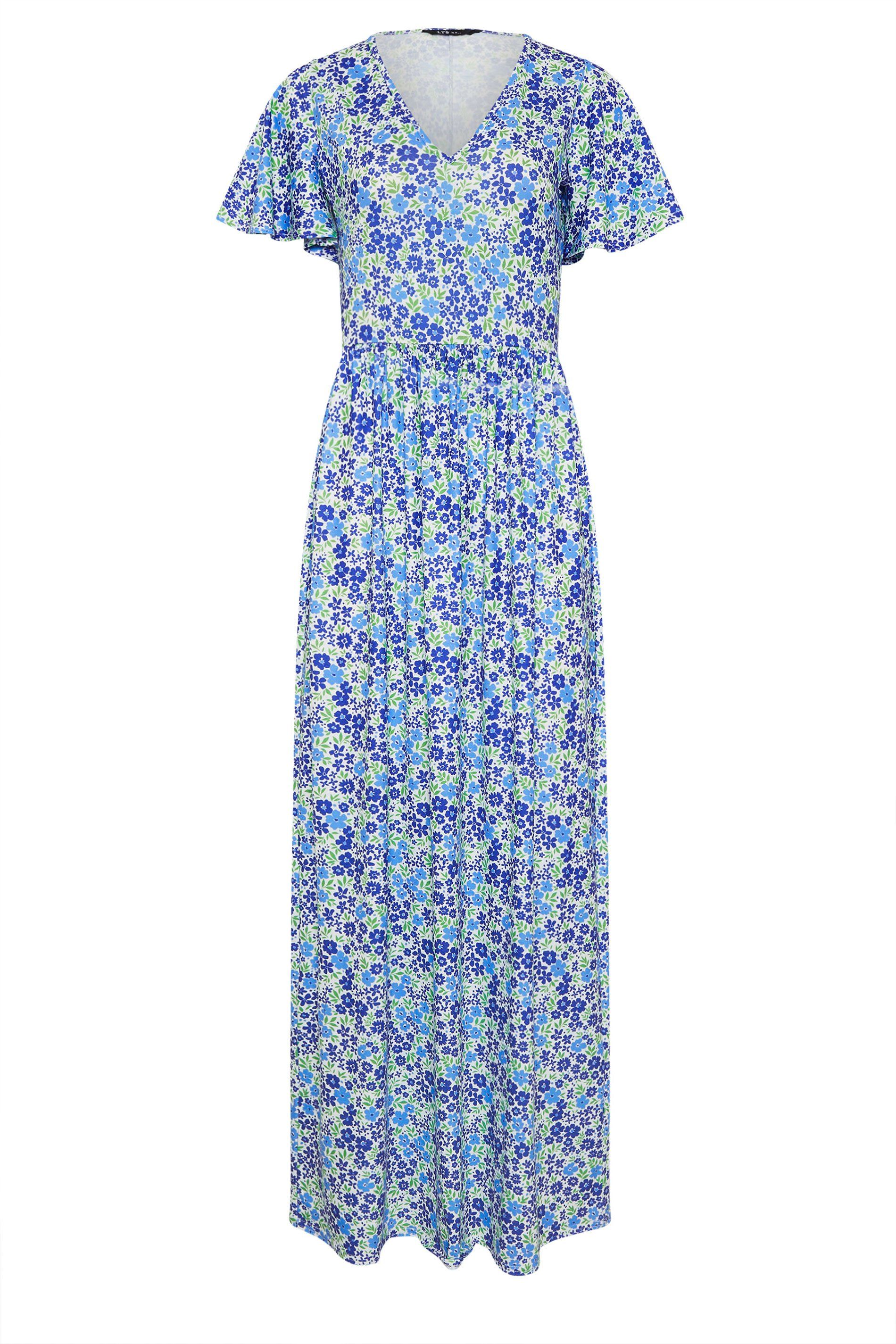 Long Tall Sally Tall Ditsy Angel Sleeve Maxi Dress