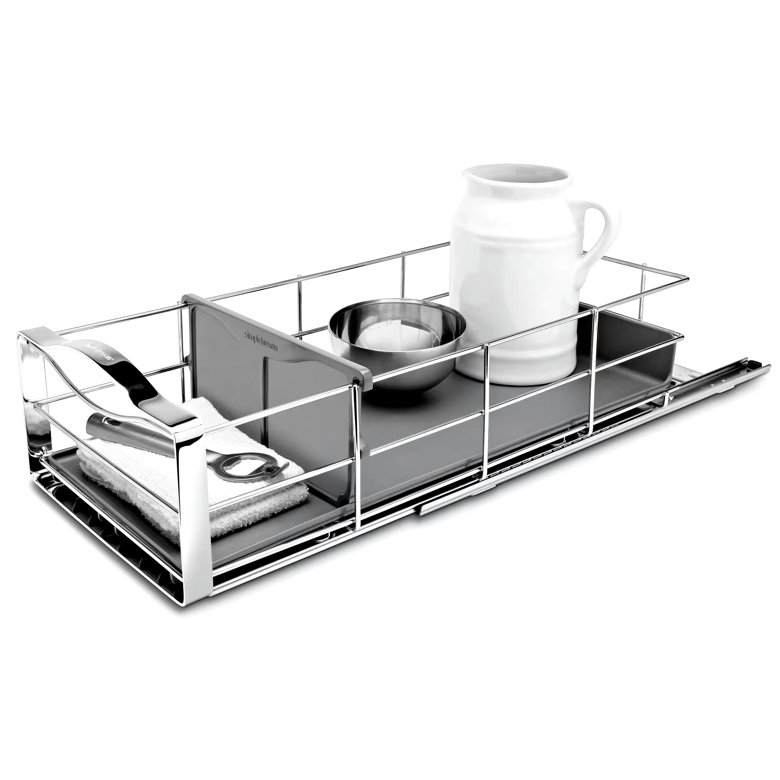 Simplehuman Pull-Out Cabinet Organizer, 9-in