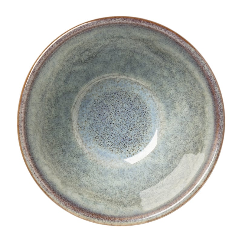 Schaal facet - lichtblauw - &Oslash;9x5.7 cm