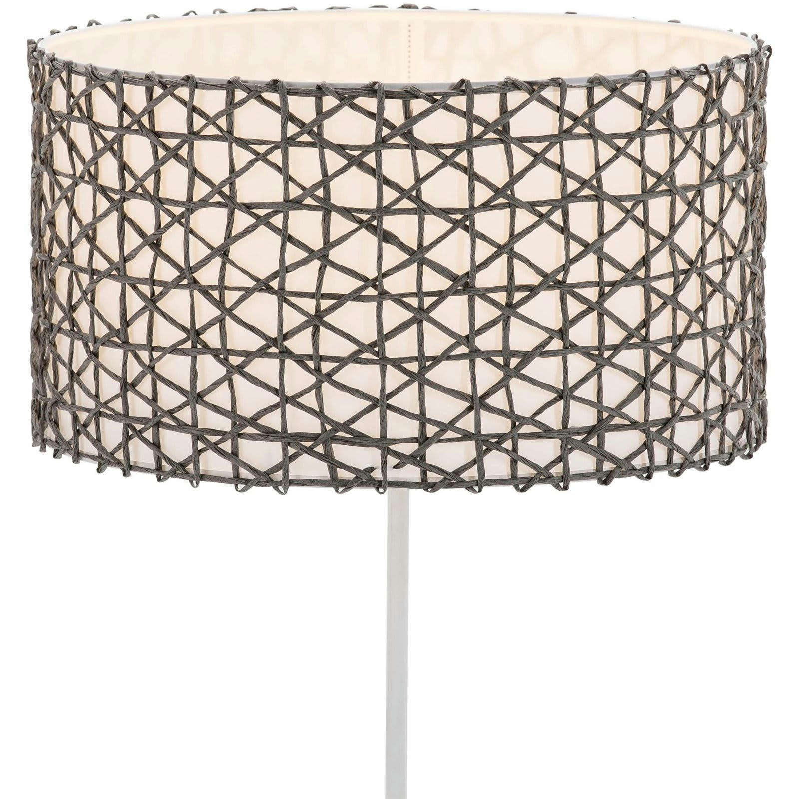 FLUMERI - Abat-jour Papier Noir 45x45x24 cm