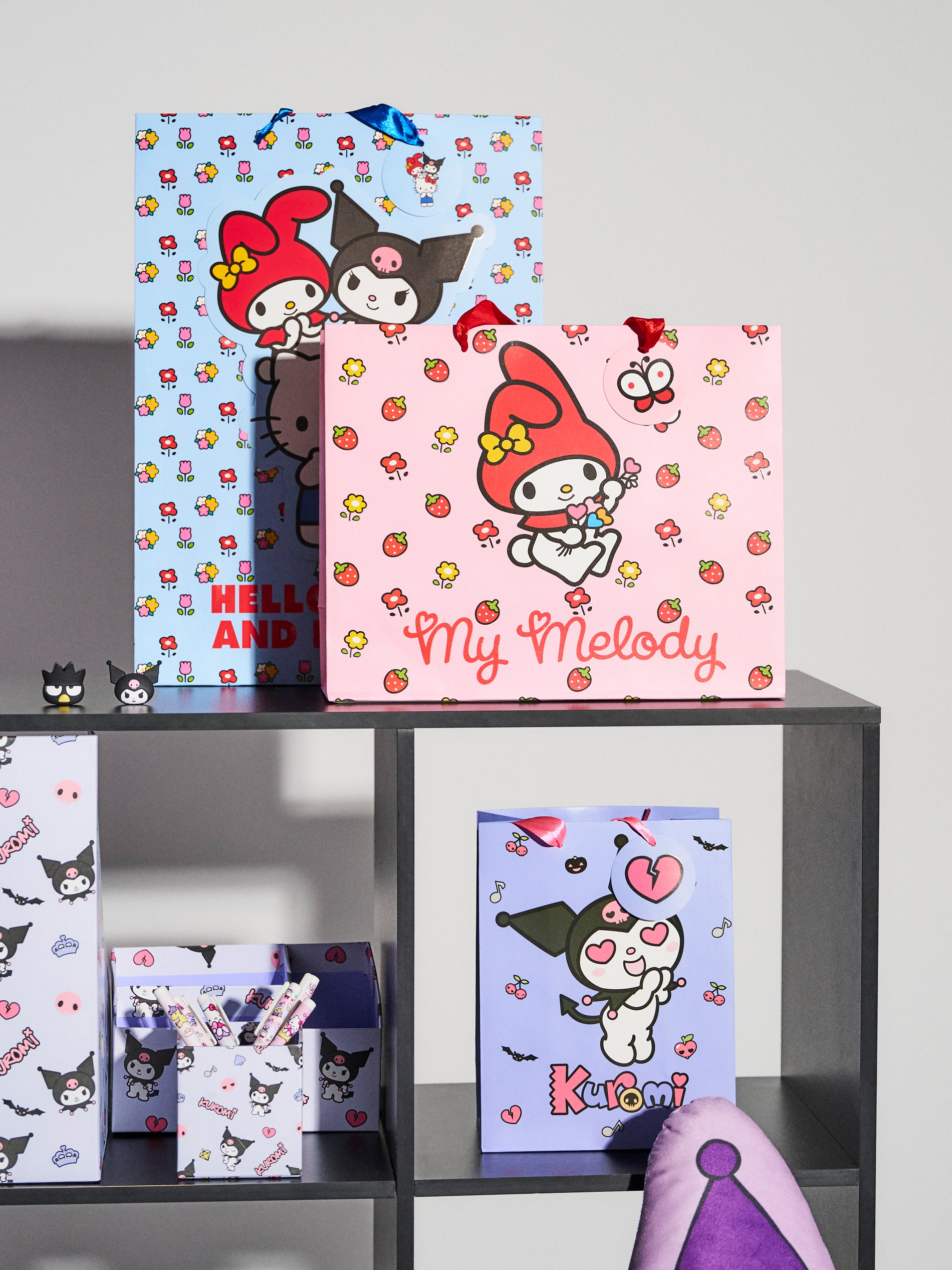 Torby prezentowe 3 pack Hello Kitty and Friends