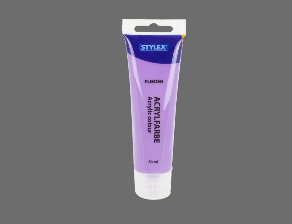 Acrylfarbe flieder