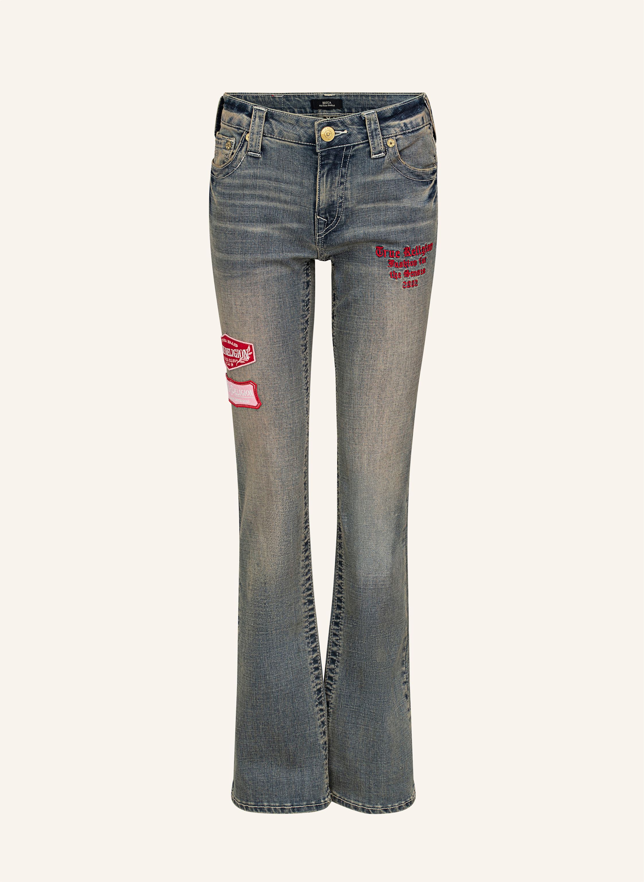 TRUE RELIGION Jeans Becca PATCHES