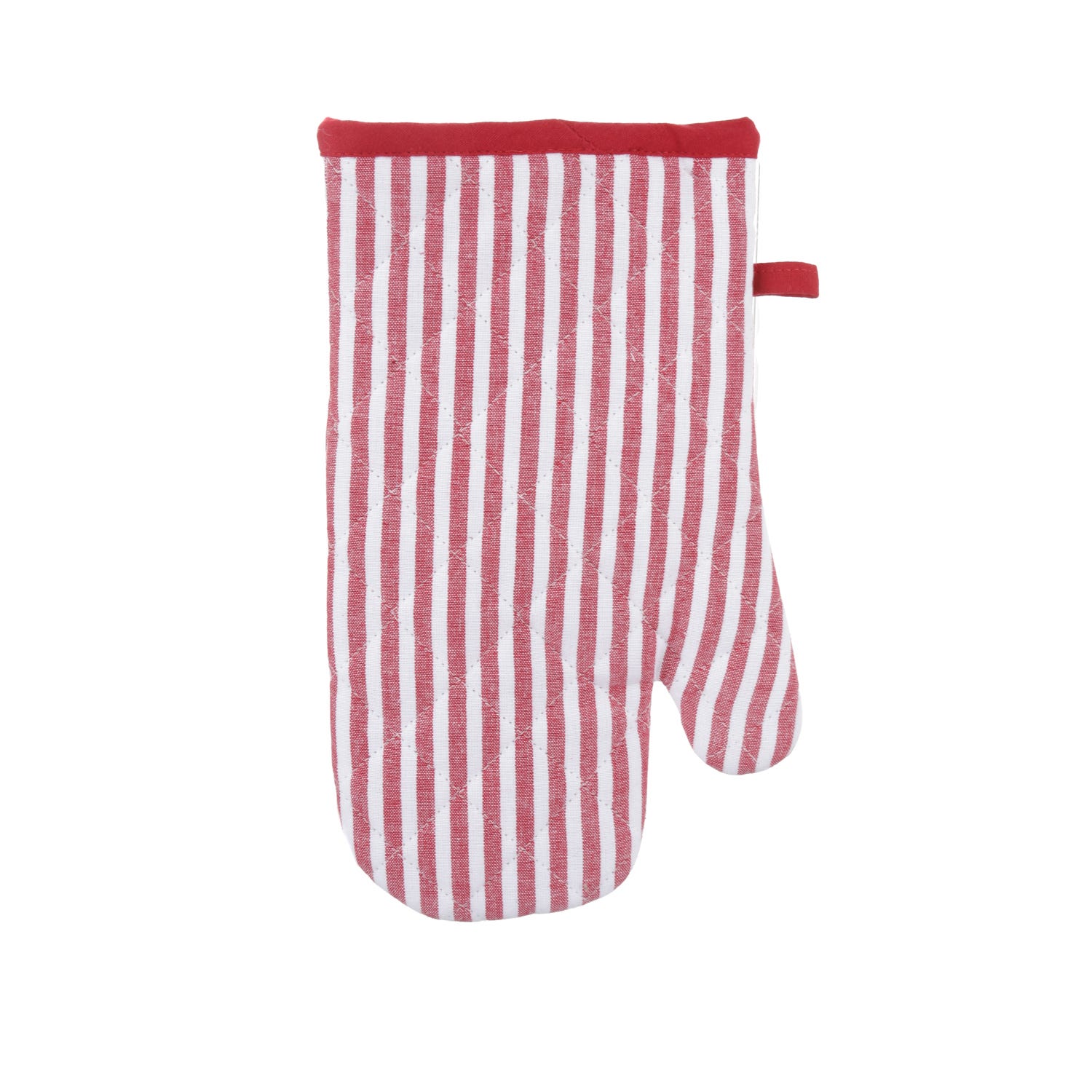 Set righe natalizio guanto, strofinaccio e cucchiaio
