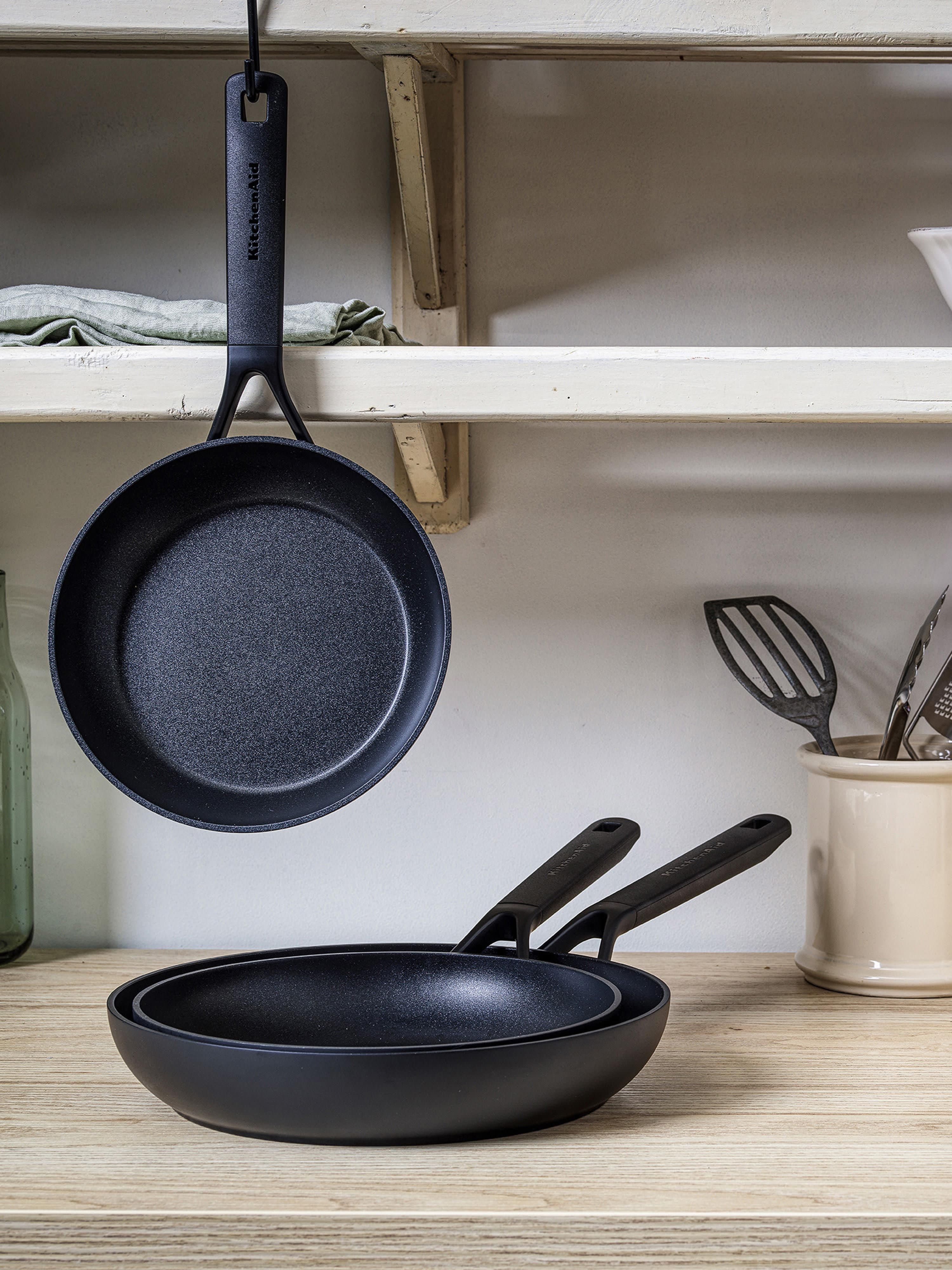 Bratpfannen KitchenAid mit Antihaftbeschichtung, 3er-Set