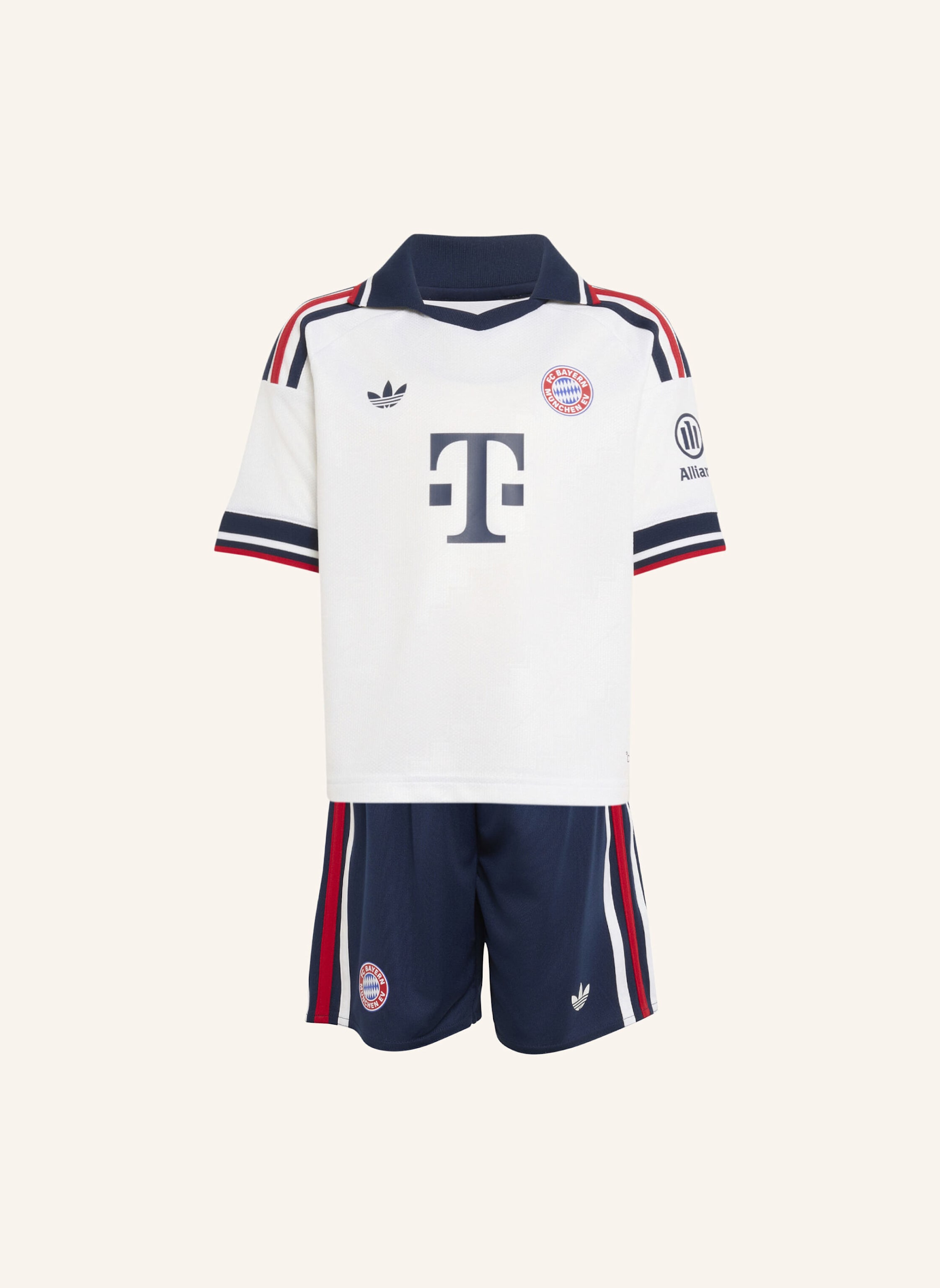 adidas FC BAYERN MÜNCHEN 26/27 KIDS AUSWÄRTSSET
