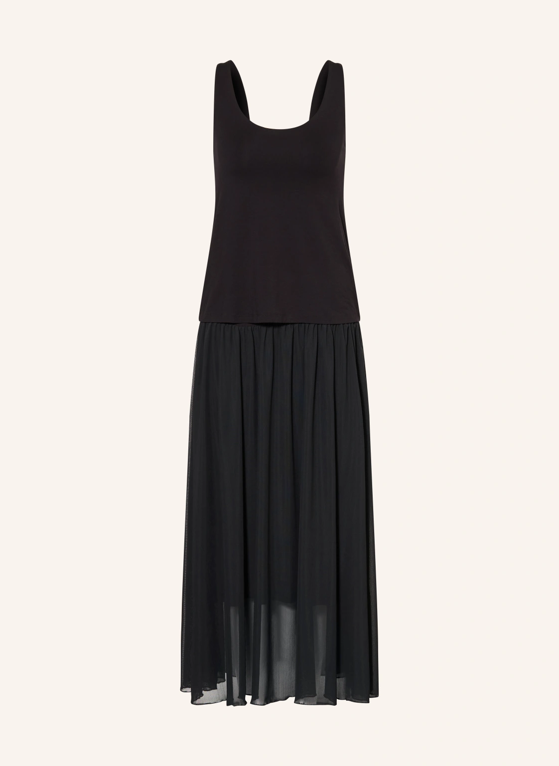 YERSE Kleid TWIN im Materialmix