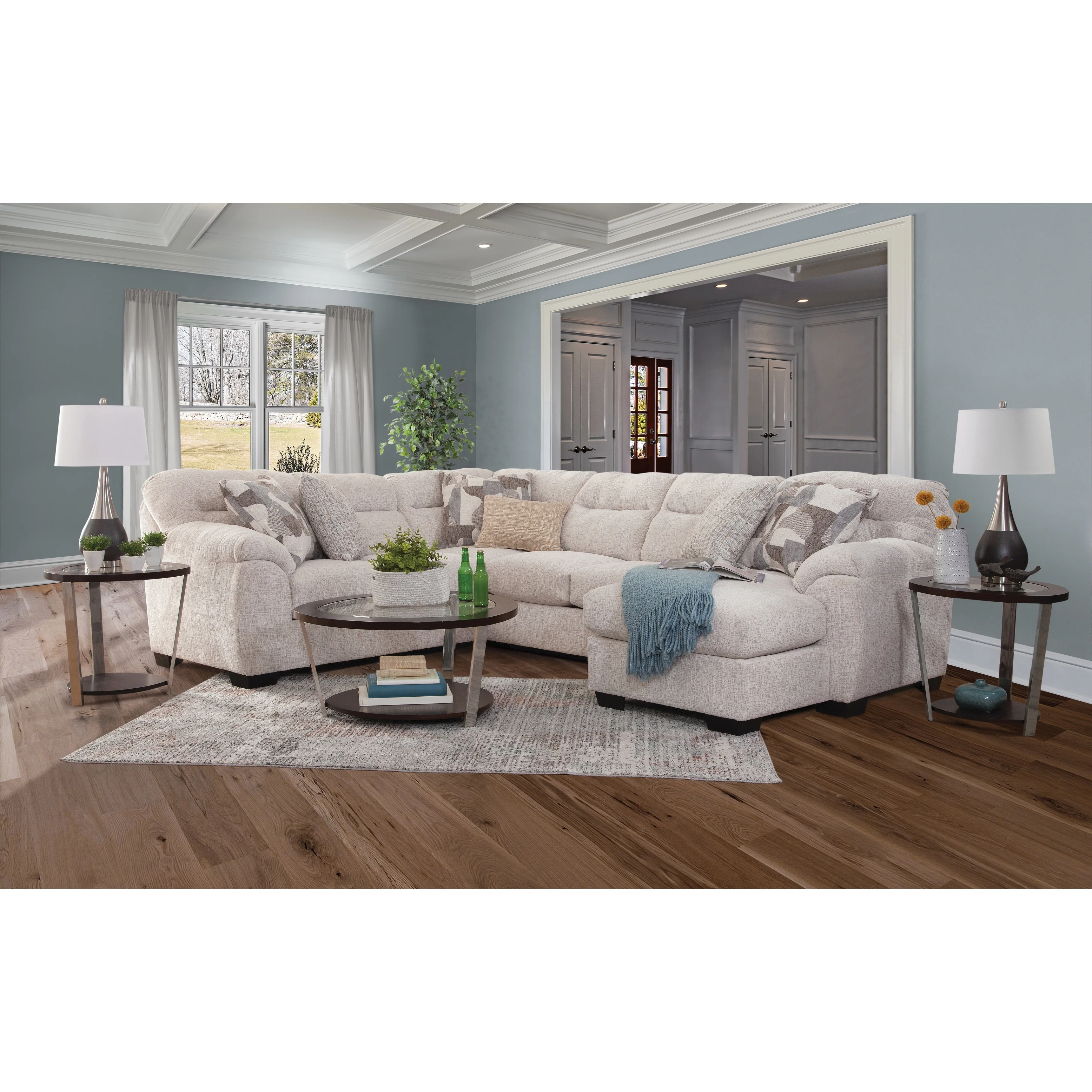 Jamison Estates Pebble Grove Three-Piece Sectional