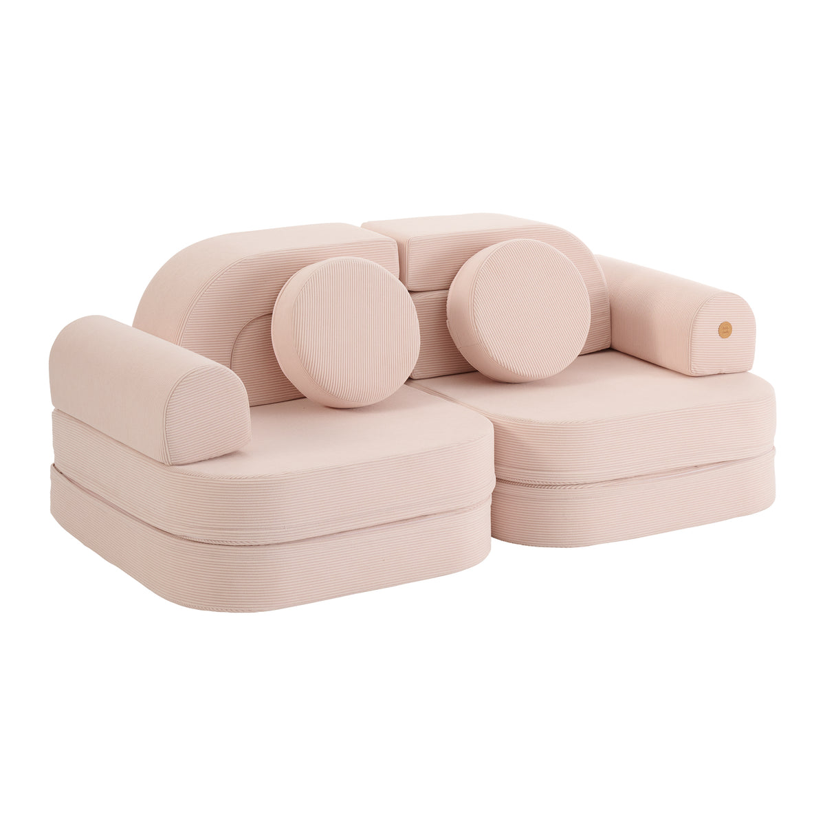 Petite Amélie Schuimbouwstenen ROZE 10 delig
