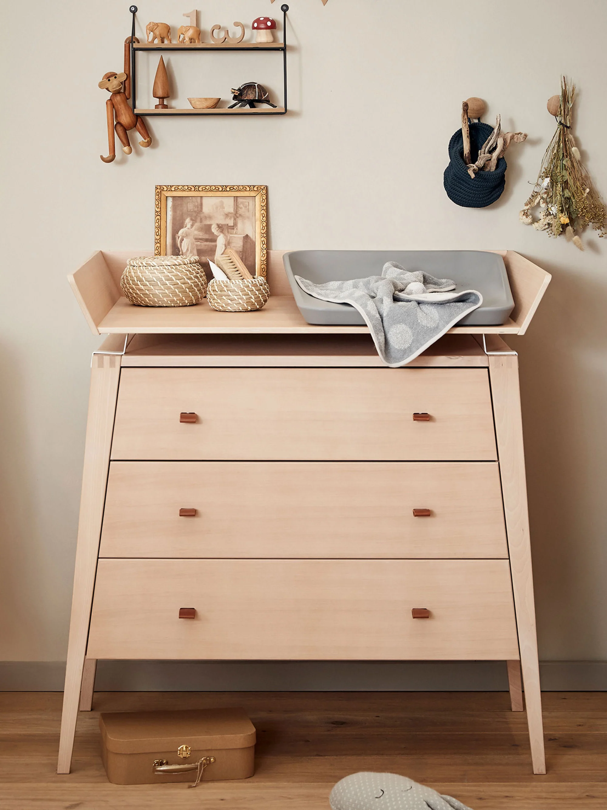 Wandelbares Element Leander Linea für Kinder-Kommode