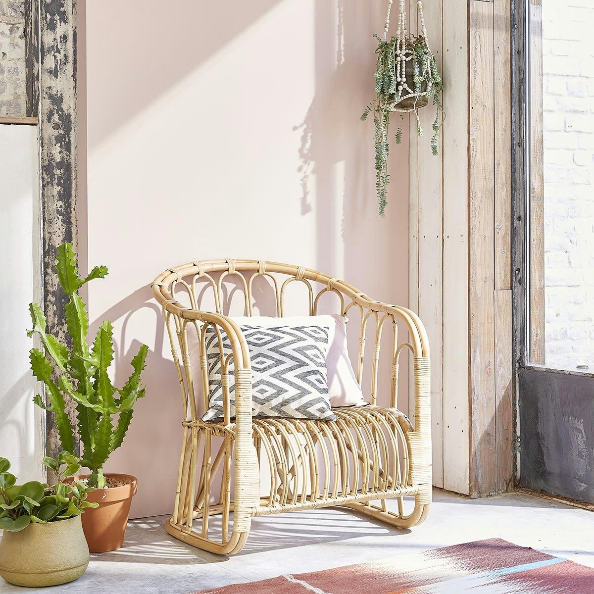 BOHO - Fauteuil en rotin
