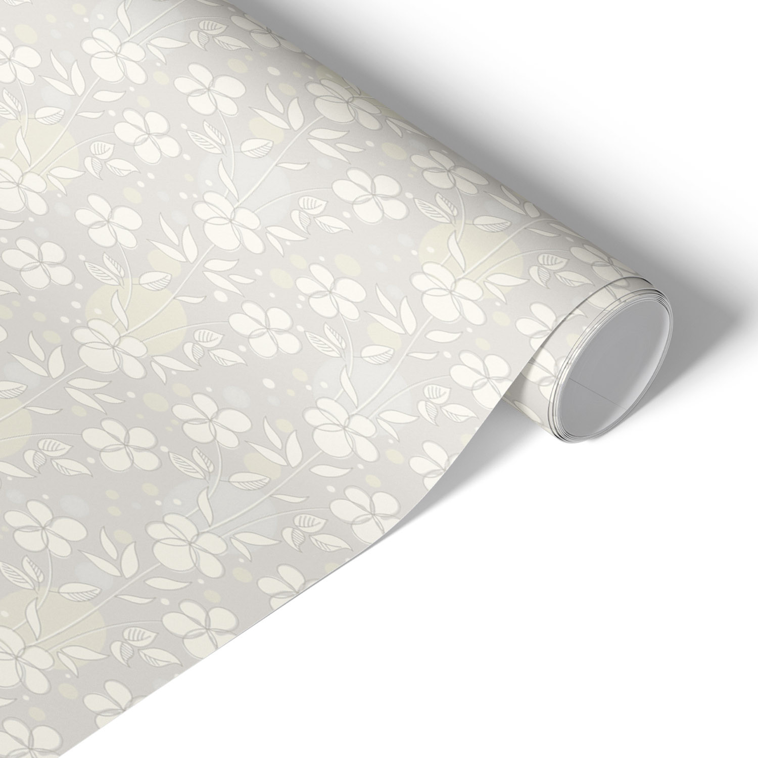 Folia meblowa Stonowane kwiaty 50x100 Okleina samoprzylepna Salon