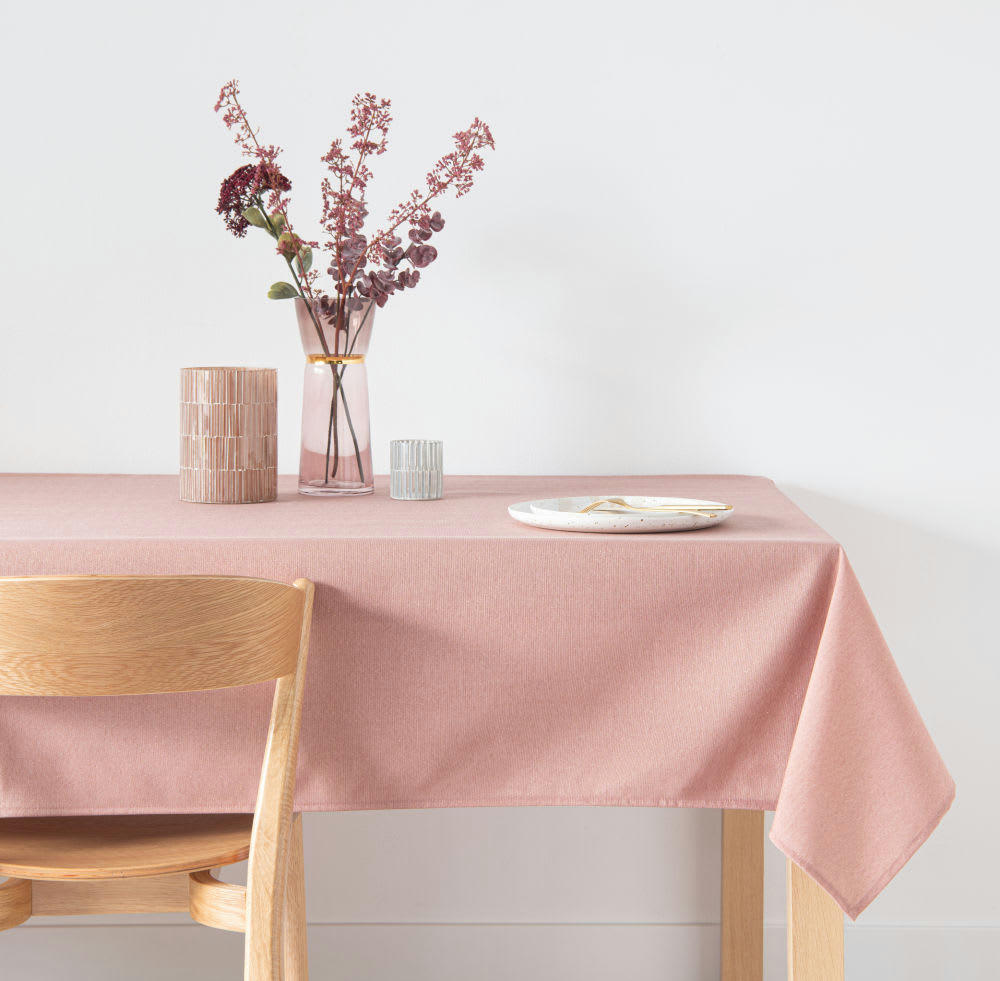 ETINCELLE - Nappe rose 150x250