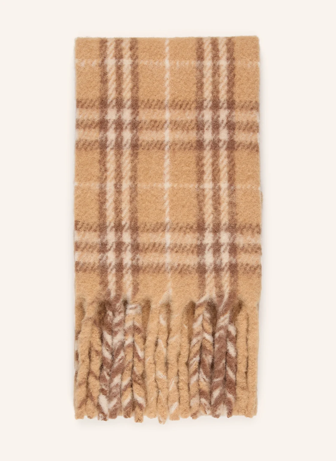 BURBERRY Schal mit Alpaka