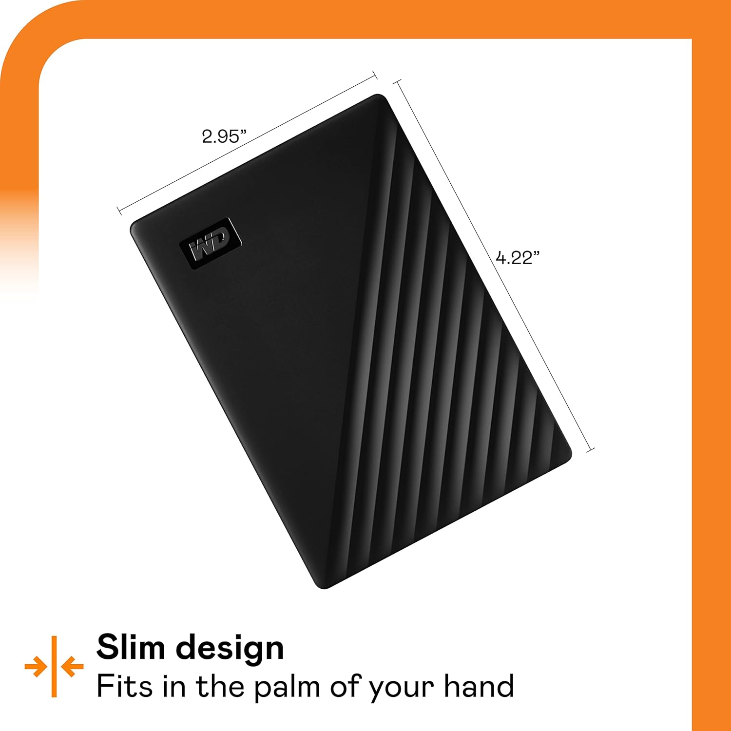 Western Digital WD 5TB My Passport Portable External Hard Drive  Black - WDBPKJ0050BBK-WESN (Renewed)