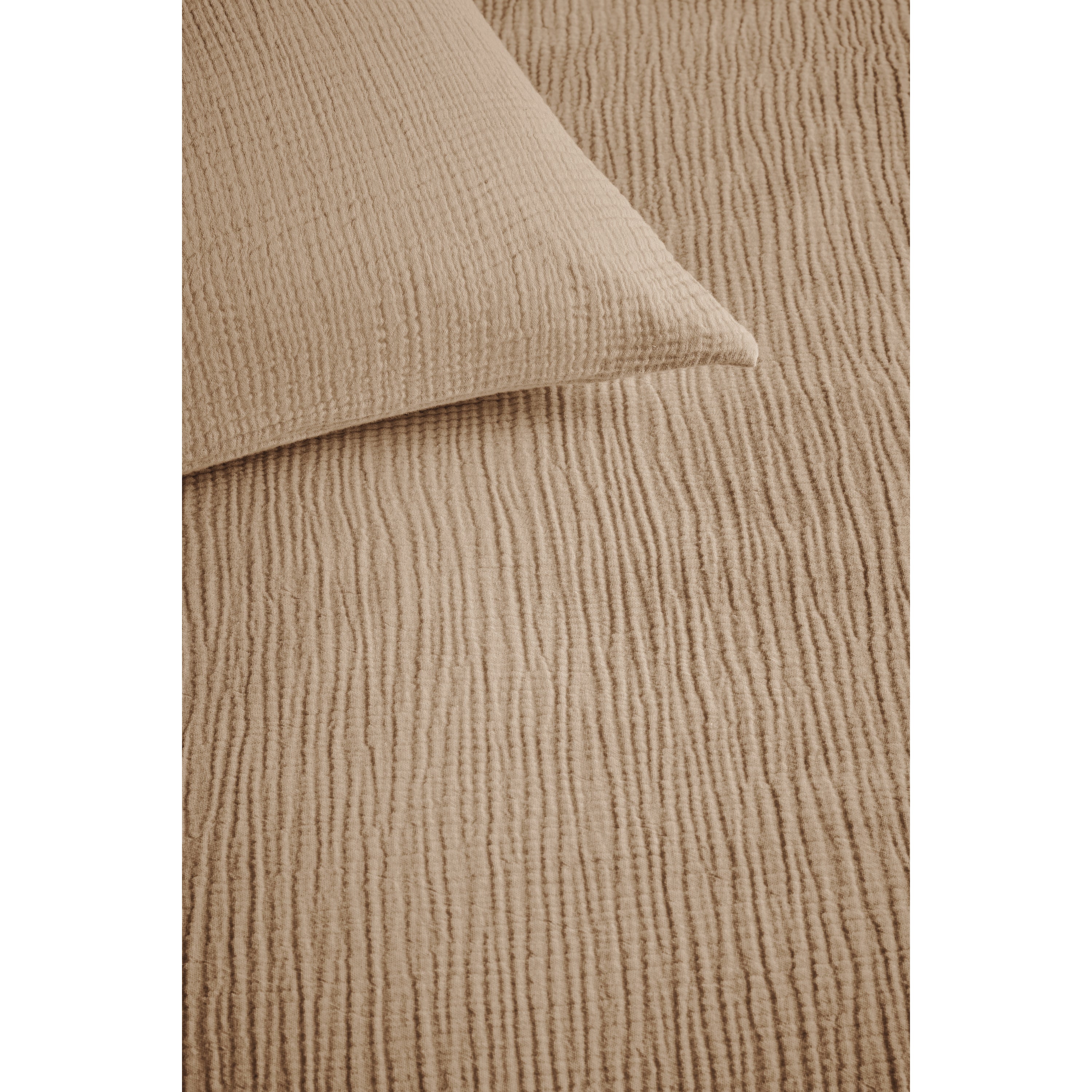 Beddinghouse Mist Licht bruin Dekbedovertrek 200 x 200/220 cm