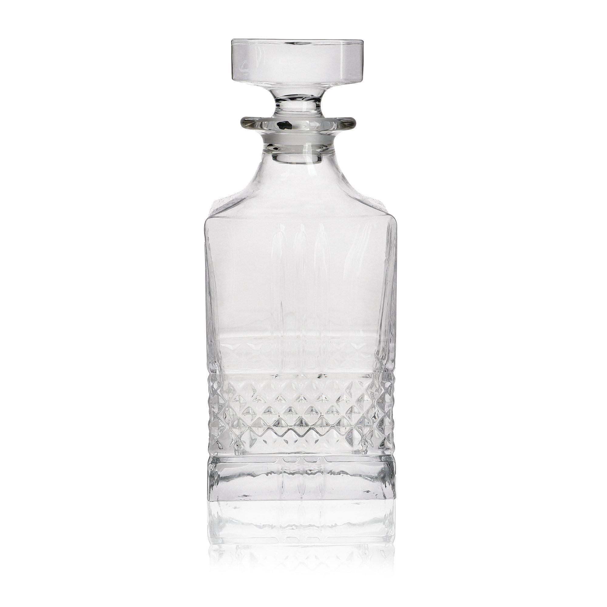 Maxwell & Williams Verona Square Whisky Decanter Dishwasher Safe 750ml