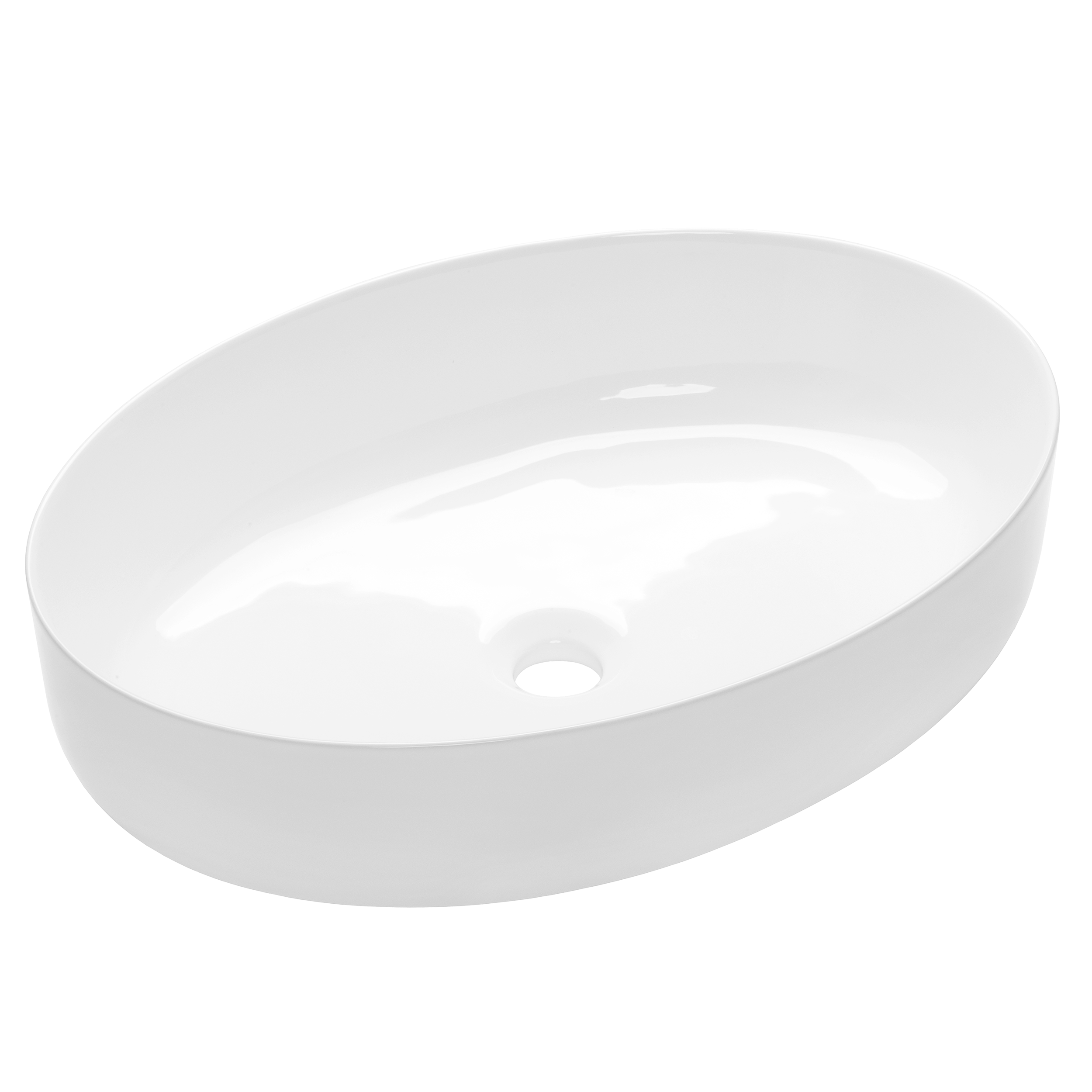 Umywalka Nablatowa Astri Invena Trend 55 Cm, Owalna