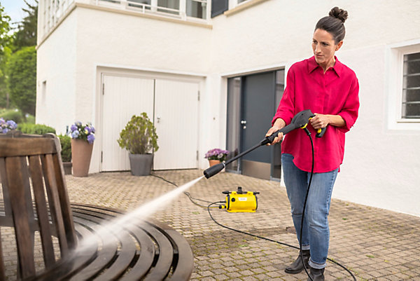 Nettoyeur haute pression Karcher K3 Horizontal Plus - Pression 120 bar- Débit 380 l/h