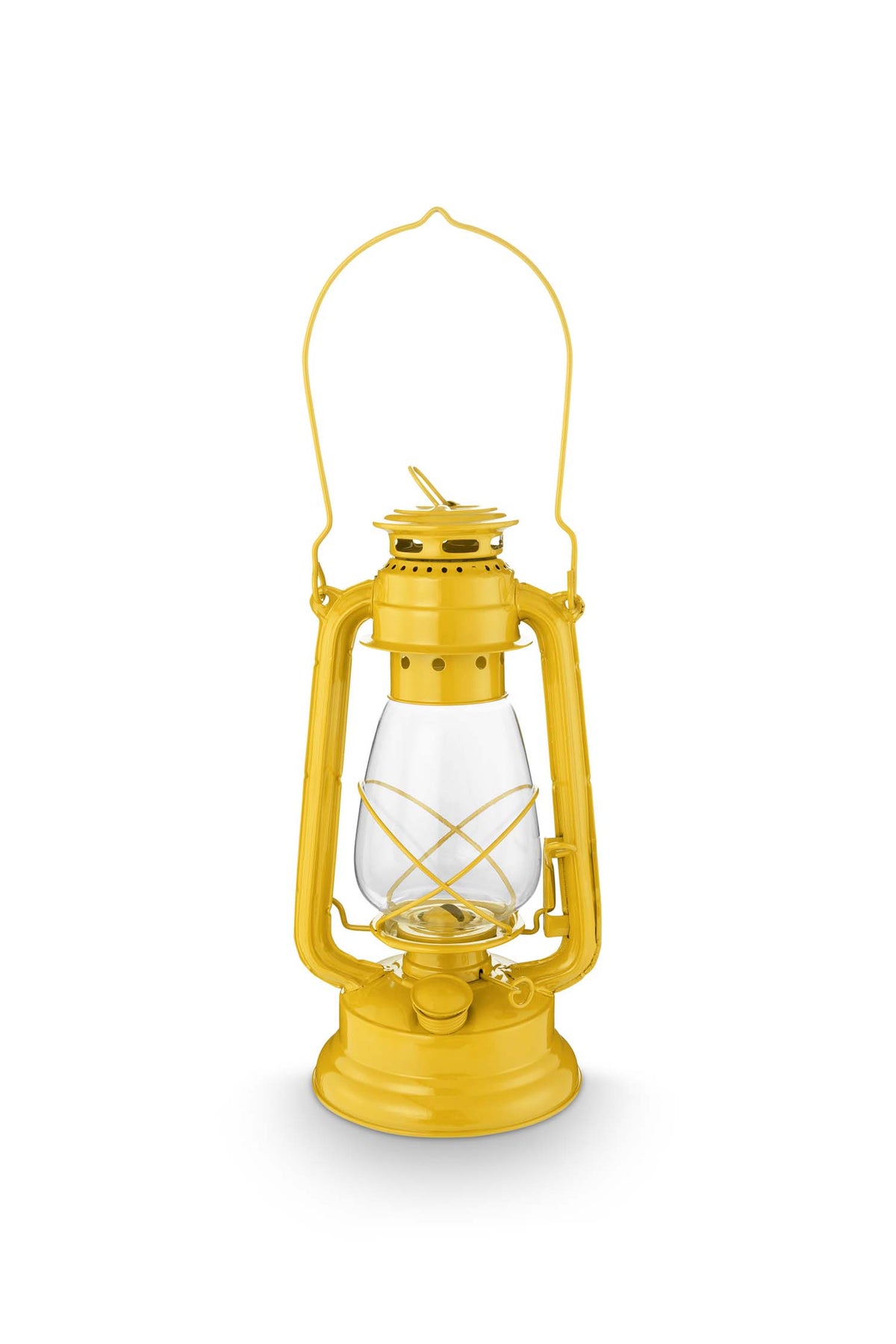 vtwonen - Olielamp - Metaal - Geel - 17x33cm