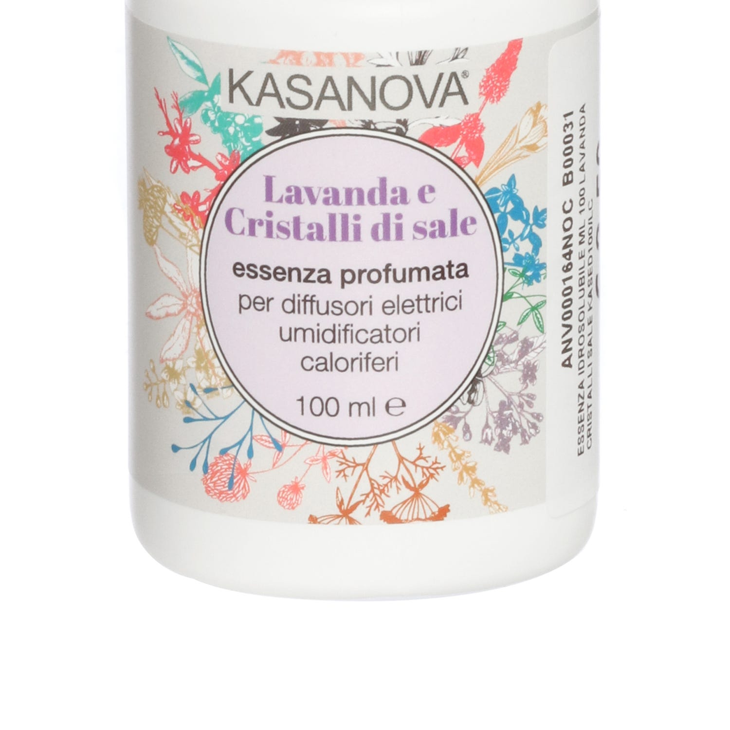 Essenza profumata idrosolubile lavanda e cristalli di sale da 100 ml
