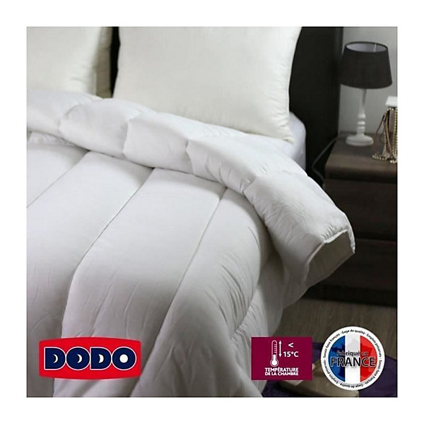 DODO Couette tres chaude SUPER ACTIWARM - 450 g / m² - 220 x 240 cm - Blanc