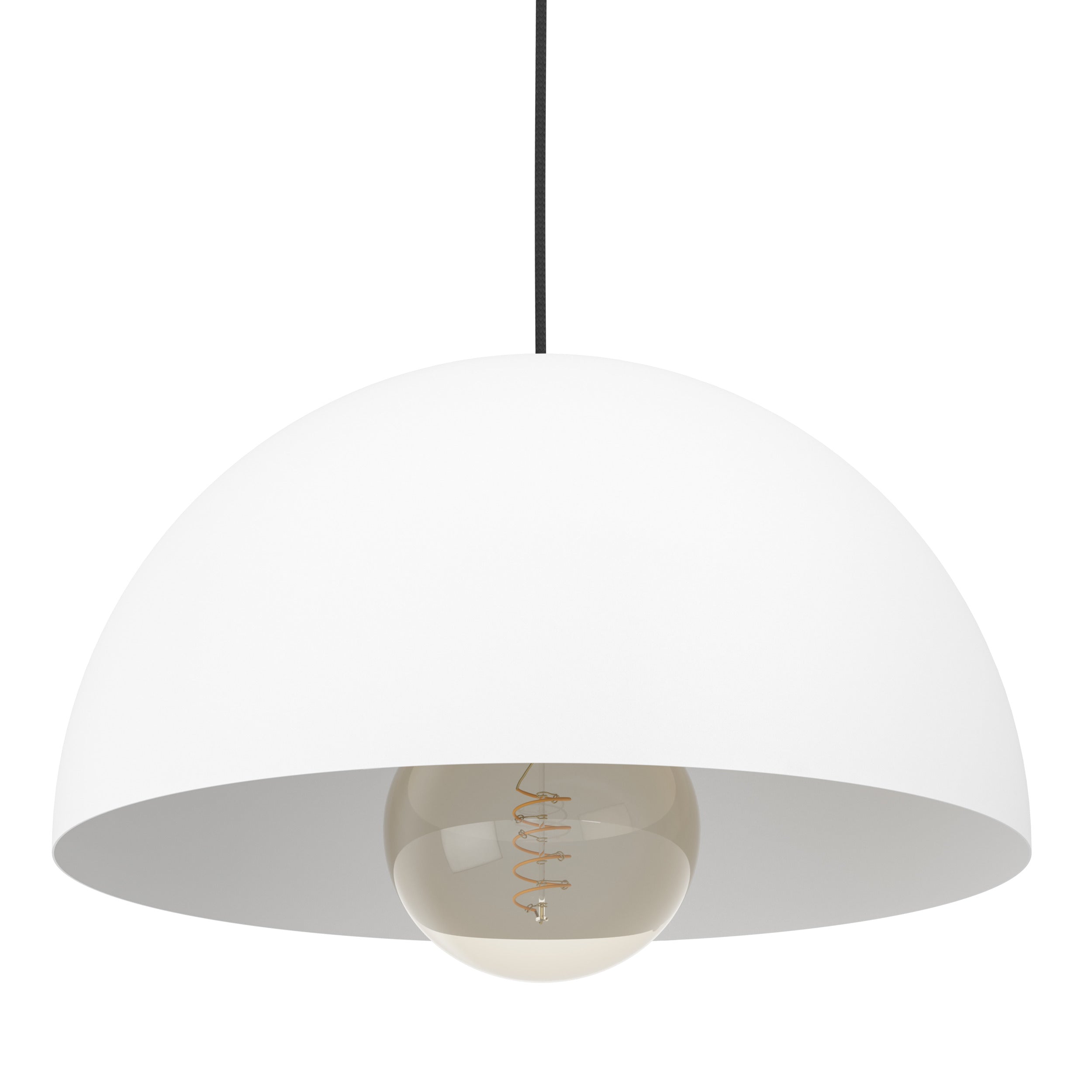 EGLO hanglamp Gaetano - e27 - 1 lichts - ø38cm - wit