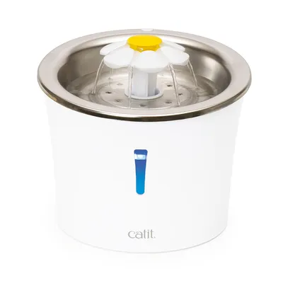 Catit Flower Drinking Fountain Stainless Steel