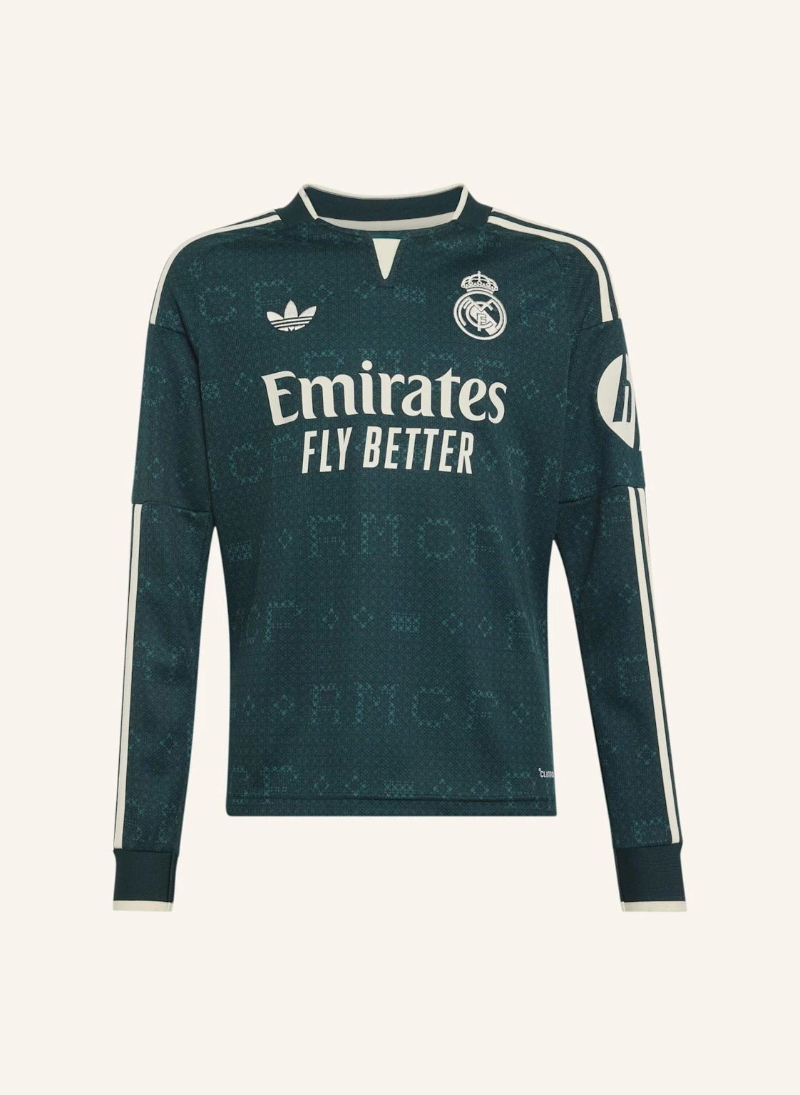 adidas REAL MADRID 26/27 KIDS LANGÄRMELIGES AUSWÄRTSTRIKOT