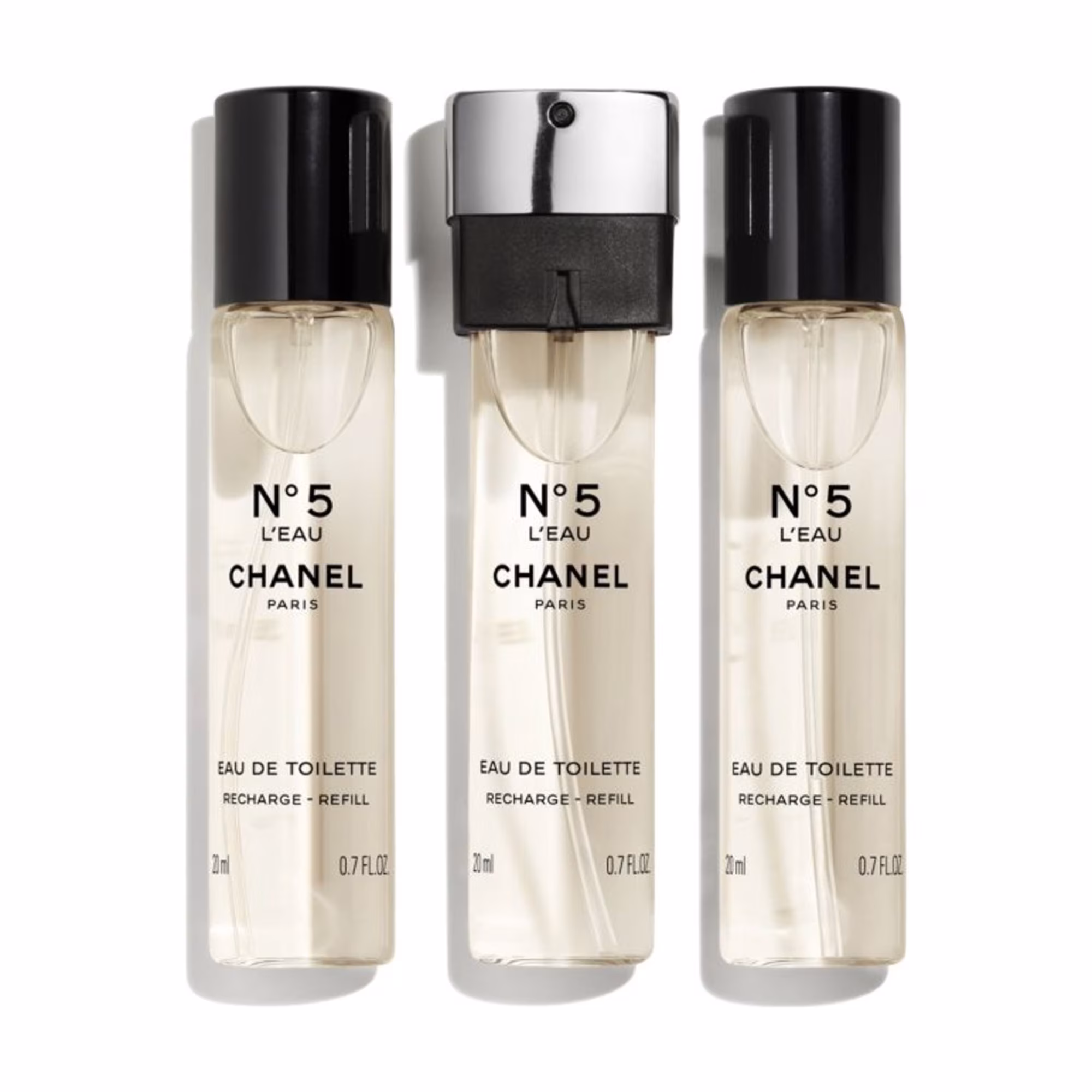 N°5Eau de toilette - recharge x3