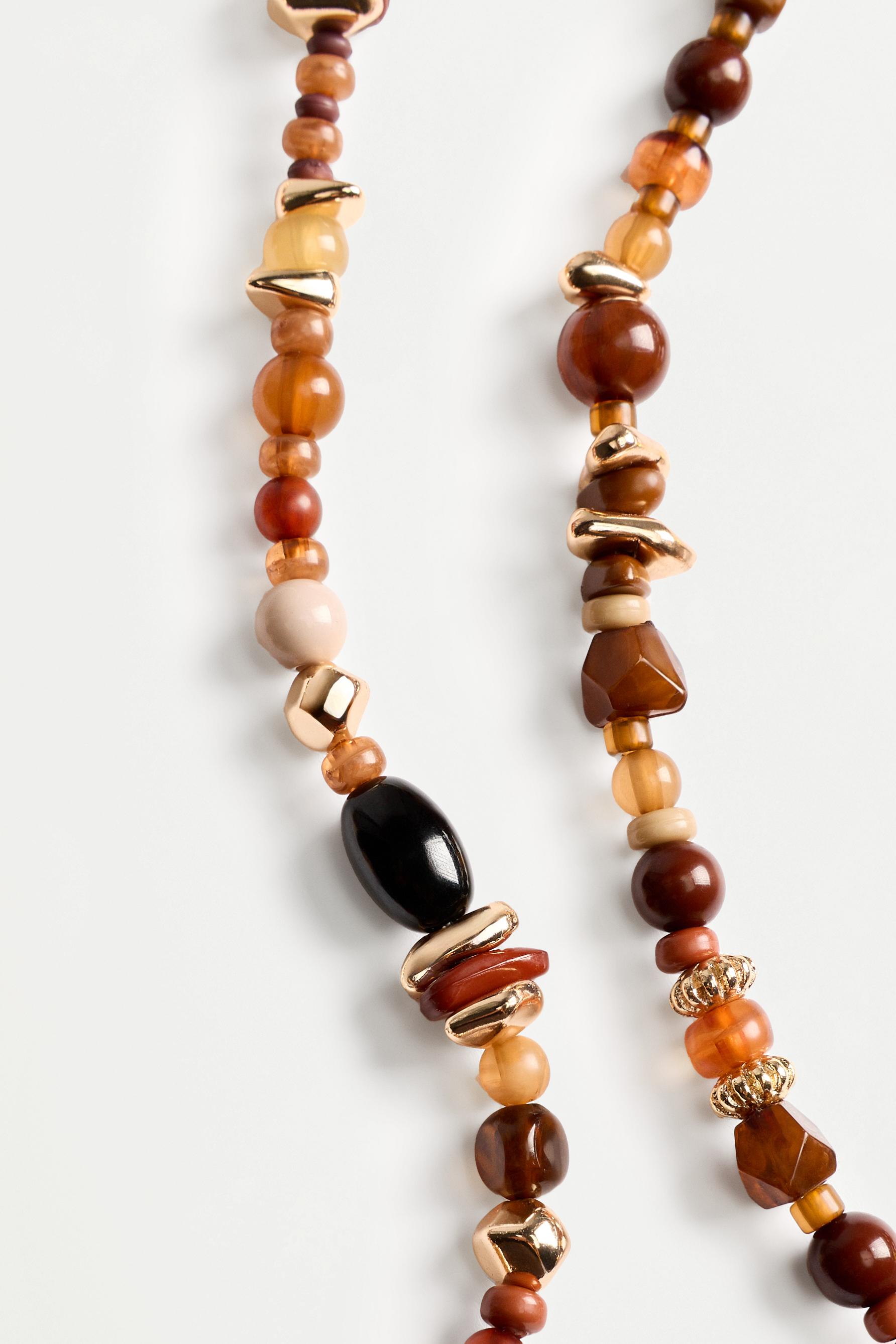 Collar doble vuelta con piedras