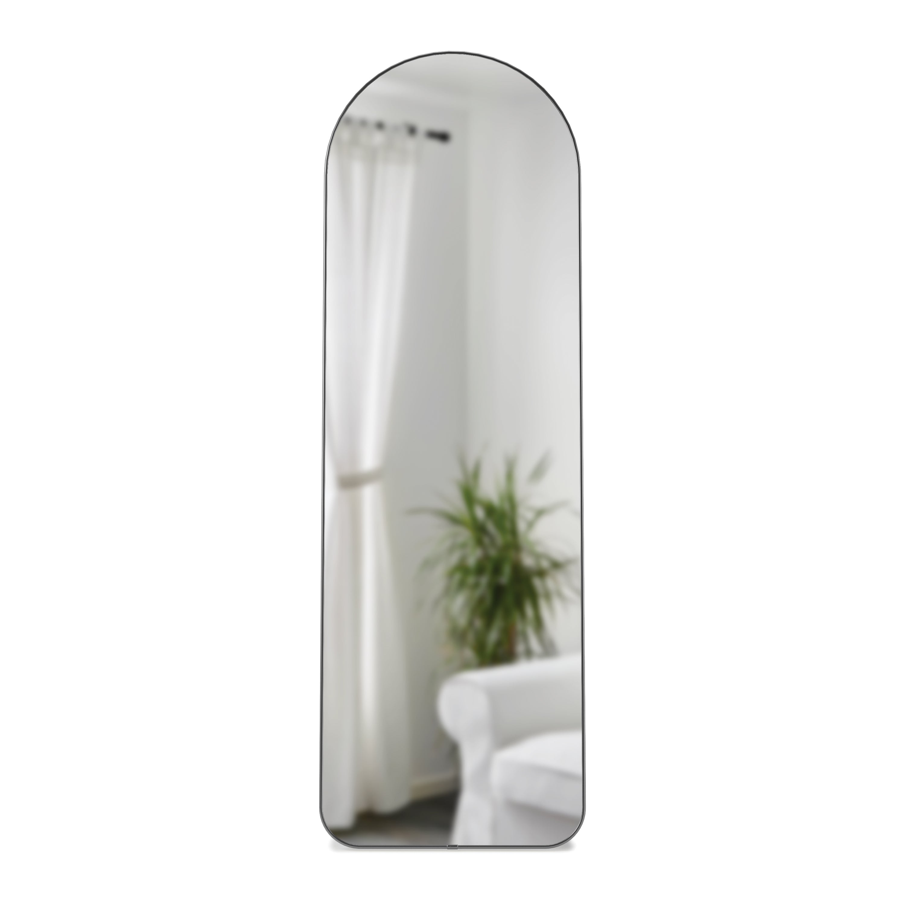 Umbra spiegel Hubba Arched - 51 x 4 x 158 cm - Metallic titanium