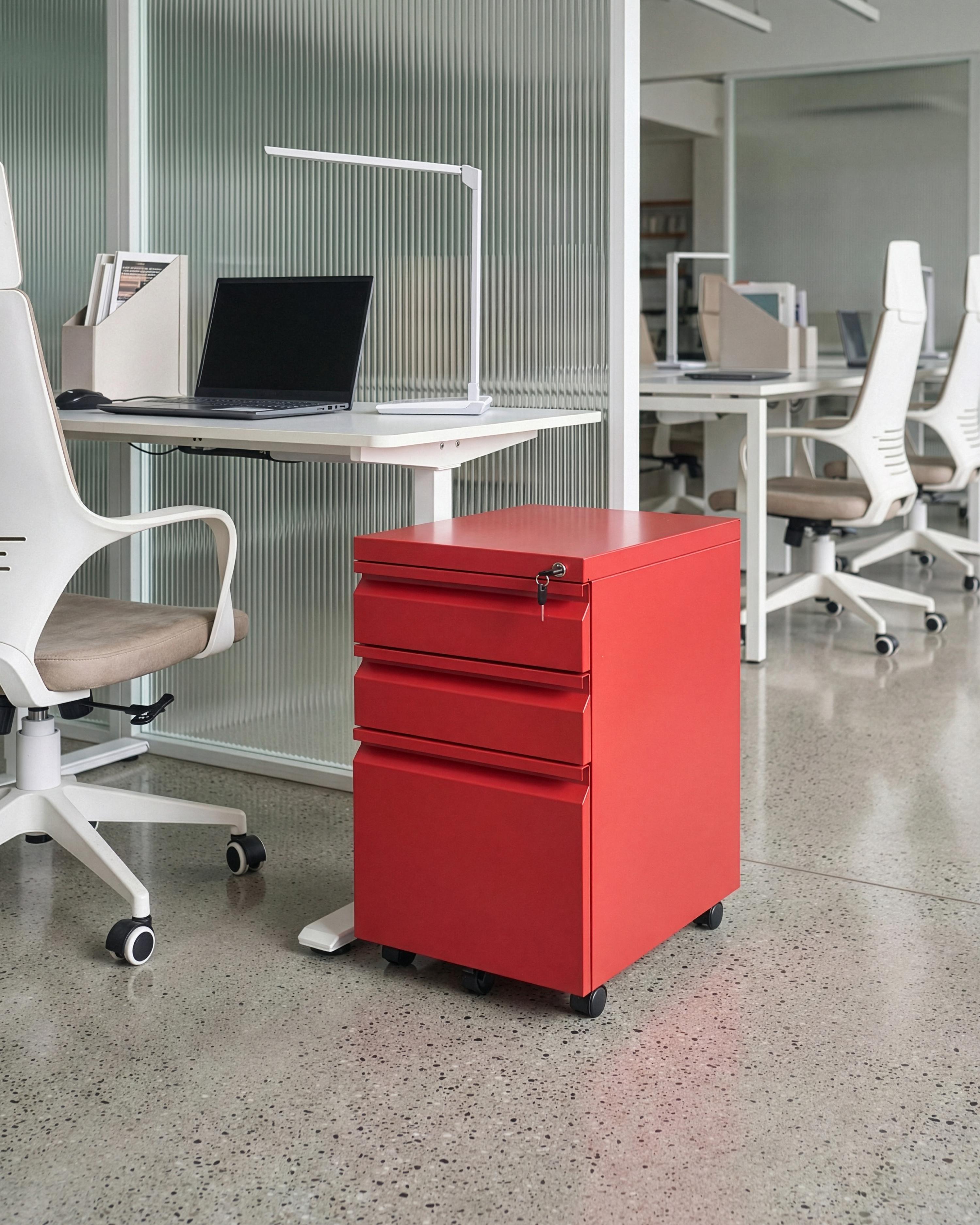 Storage Unit RECAMI Red