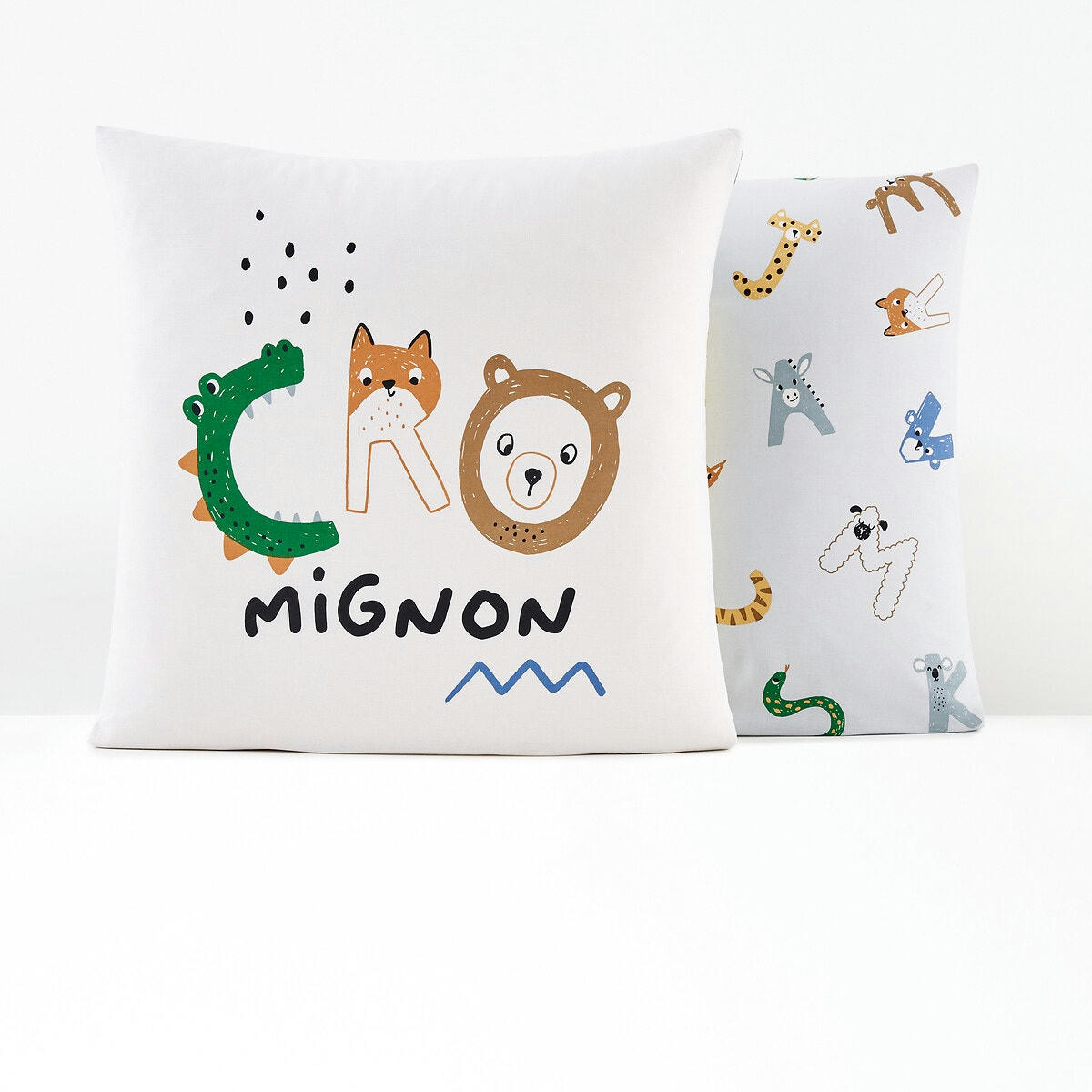 Taie d'oreiller enfant coton, Cro Mignon