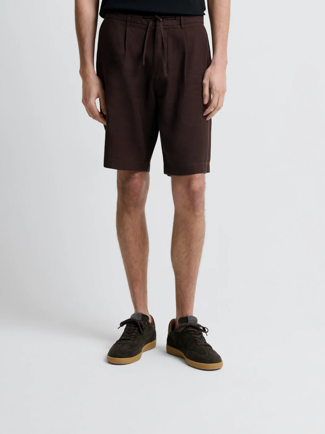 Bermuda en coton lin