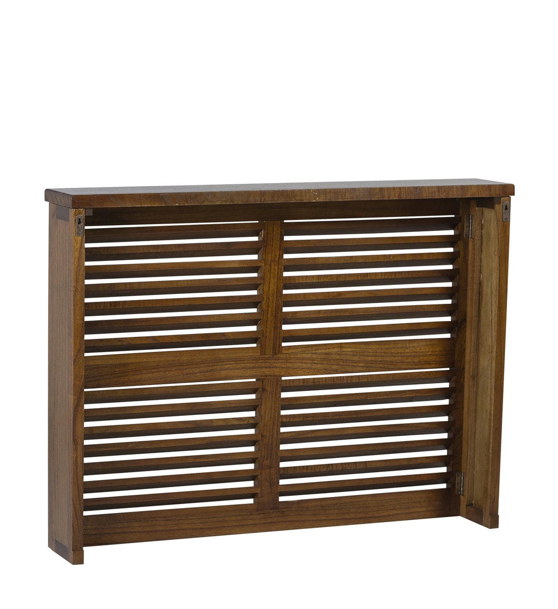 STAR - Cache radiateur en bois de mindi marron L100