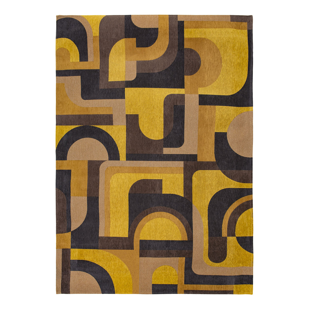 Louis De Poortere vloerkleed Yellow Meyer - geel - 170x240cm
