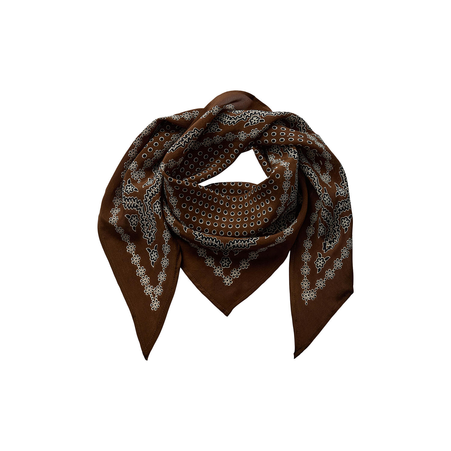 KARENSW SCARF, brown